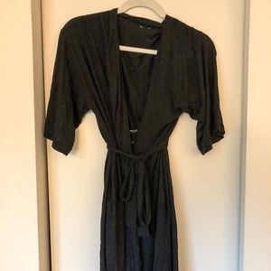 Lightweight Short-Sleeve Lounging Robe